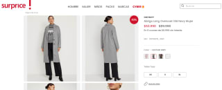 Abrigo Long Overcoat Old Navy Mujer por $53.990