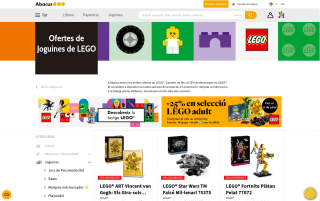 Selección LEGO Kidults por 25% menos