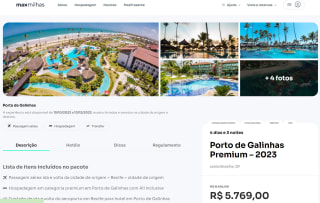 Pacote de viagem para Porto de Galinhas com Passagem Aérea, Hospedagem All Inclusive e Translado - R$