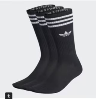 Pack de 3 pares calcetines clásicos Solid Adidas Orginals por solo 7,49€