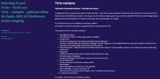 Gratis High Tech Ontdekkingsroute op diverse locaties op 14 juni