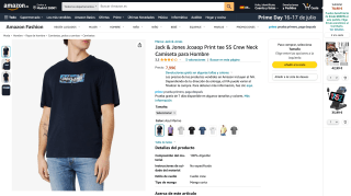 Camiseta Jack & Jones Jcoaop por 7,99€