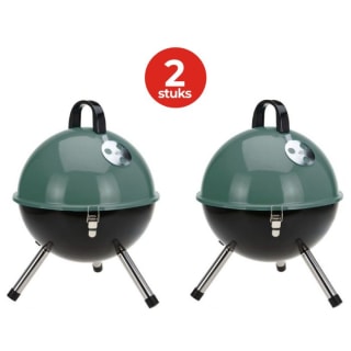 2-Stuks ProGarden Kogelbarbecue 31 cm voor € 27,95 bij Dagknaller