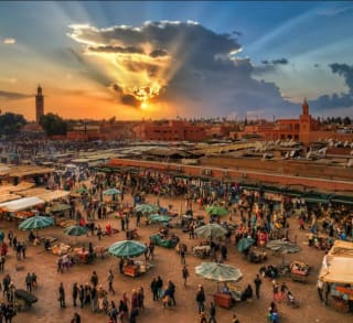 Vuelos Ida y vuelta Valencia - Marrakech desde 30€