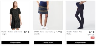 Ropa infantil y mujer Okaïdi desde solo 0,99€ alucina