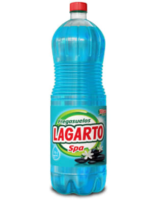Pack x8 botellas Lagarto Fregasuelos 1500ml c/u por 6.30€