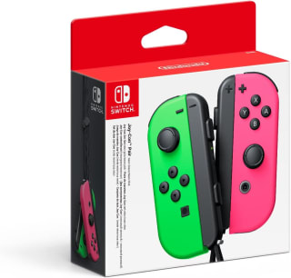 Joy-Con Neon Groen/Roze voor €64,95 bij Amazon.