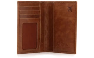 Porta Otto Angelino Pasaporte de cuero Real a solo 14,86€