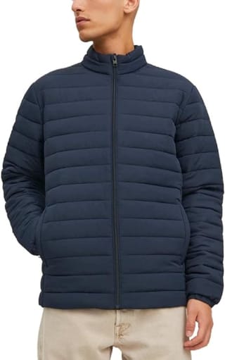 Jack & Jones Puffer heren jas voor €18 bij Amazon