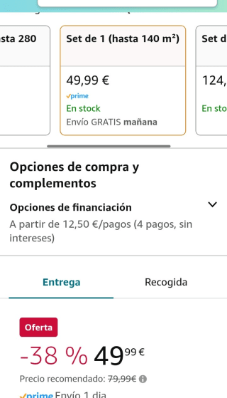 Router/extensor wifi de malla Amazon eero por 49,99€.