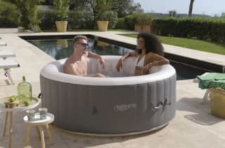 Infinite Opblaasbare Xtra Spa Rond 4 Persoons - Easy Set Baden - 800 l voor €380,69 dmv code bij FonQ