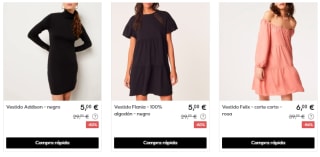 Oferta hasta 90% marca ropa ETAM desde solo 1€