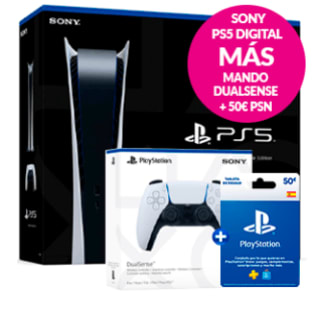 Pack PS5 Digital Enero 2023 a tan solo 569,98€