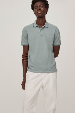 Polo PEDRO DEL HIERRO piqué tintado varios colores Hombre a solo 19,99€