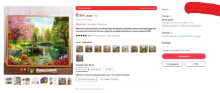 Recopilación Kits punto de cruz paisajes por 6,86€