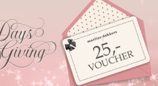 €25 korting op geselecteerde stijlen bij Marlies Dekkers dmv code