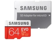 Samsung EVO Plus MB-MC64HA - Flashgeheugenkaart 2 stuks voor €6,95 bij Ibood