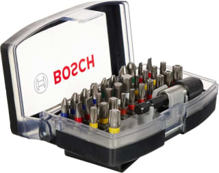 Bosch 32-delige schroefbitset voor €7,50 bij Amazon