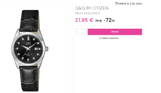Reloj Deportivo Q&Q Ladies' Fashion QZ13J302Y por 21.95€
