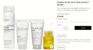 Olaplex vierdelige haarverzorgingsset voor 29,95 bij Lookfantastic