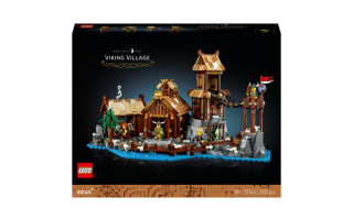 LEGO Ideas 21343 Vikingdorp met gratis LEGO Creator Fantasie boswezens voor €109,99 bij Toychamp