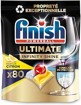 Finish Ultimate Infinity Shine 80 vaatwastabletten voor €10,48