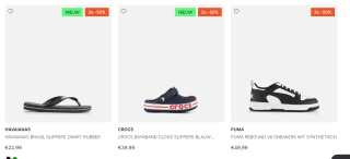 50% korting op het 2de paar schoenen bij Ziengs