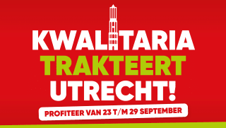 Gratis portie friet tijdens het friet-uurtje bij Kwalitaria Utrecht