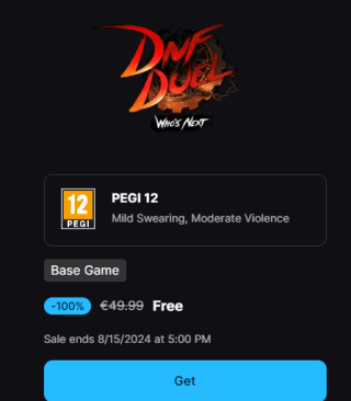 DNF Duelgratis bij Epic Games