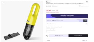 Aspiradora Escoba de Mano Karcher CVH 2 por 26.21€