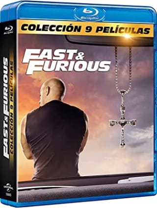 Películas Fast & Furious colección 9 películas [Blu-ray] por 38,49€
