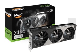 INNO3D GeForce RTX 5070 Ti X3 OC - 16 GB GDDR7, HDMI, 3x DP voor €839,90 bij Proshop