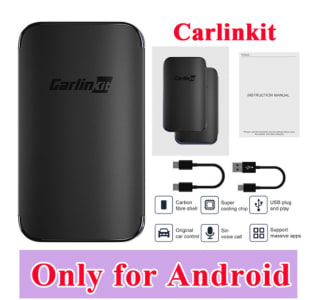 2022 Carlinkit Android Auto Draadloze smart Adapter voor €45,99 dmv code bij Lightinthebox