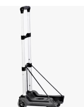 Carretilla de Mano Plegable de 100x40 cm por 16,83€ (Cuenta Nueva 10,10€)