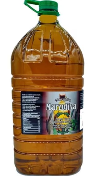 Marzoliva aceite suave 5 L por 14,69€.