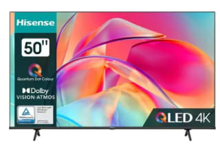 TV 50" Hisense 50E77KQ - QLED, 4K UHD, Dolby Vision à 349,99€
