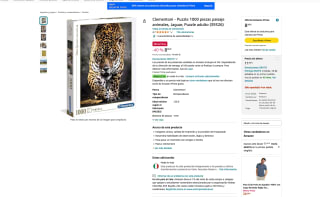 Puzzle 1.000 piezas Clementoni Walk of Jaguar por solo 8,99€