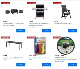 Hasta -40% de Descuento en Stocks Fuera de Carrefour.