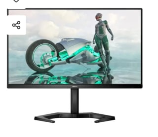 Monitor marca Philips Evnia 24M1N3200ZS/00 23.8" LED IPS FullHD 165Hz FreeSync Premium por 99,99€