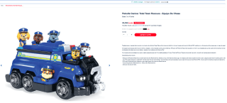 Patrulla Canina: Total Team Rescues equipo de Chase por 28,99€