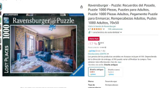 Puzzle: Recuerdos del Pasado, Puzzle 1000 Piezas marca Ravensburger por 5,90€