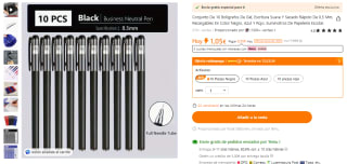 10 Bolígrafos De Gel por solo 1,05€