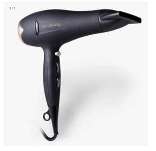 Secador de Pelo Profesional | 2200W | Efecto Goma Tacto Suave por 12.37€ (Cuenta Nueva 7.42€)