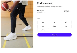 Zapatillas de baloncesto Under Armour Spawn 6 Mid por 60€