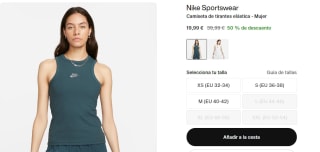Nike Rebajas Hasta un 50% de descuento