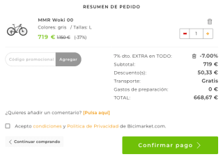Bicicleta MMR Woki 00 por solo 670€ en Bicimarket