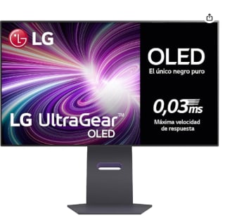 Monitor LG UltraGear OLED 32GS95UE-B 31.5" OLED UltraHD 4K 240Hz FreeSync Premium Pro por 1073.55€