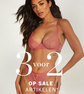 3 halen 2 betalen op de sale van Hunkemöller