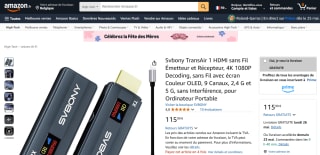 Émetteur et Récepteur HDMI sans fil Svbony TransAir 1, à 115,99€