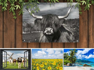 Tuinposter met eigen foto of collectiebeeld vanaf €9,79 dmv code bij Fotocadeau